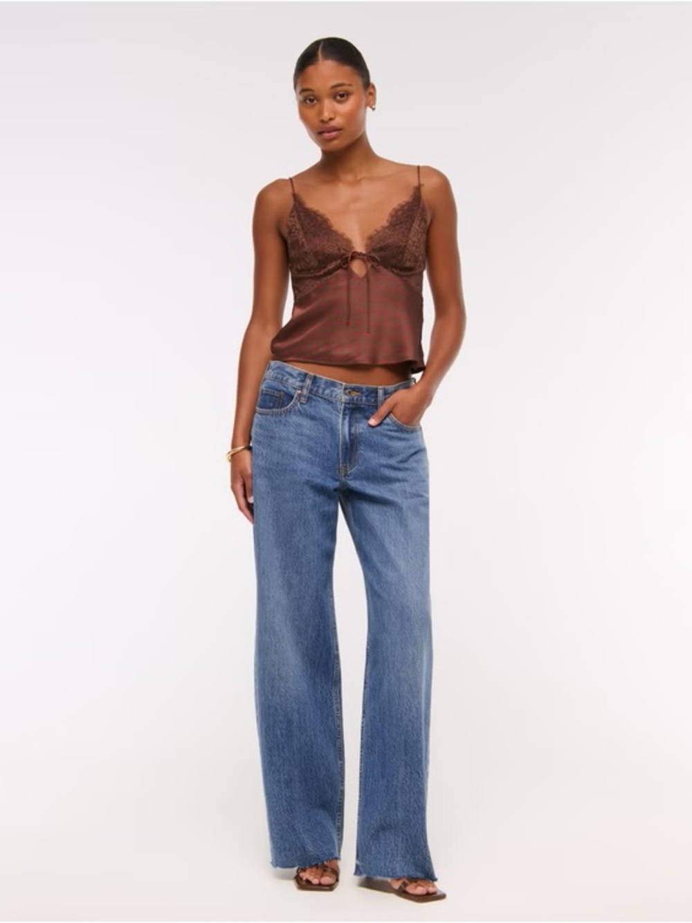 Abercrombie & Fitch Curve Love Ultra Low Jeans